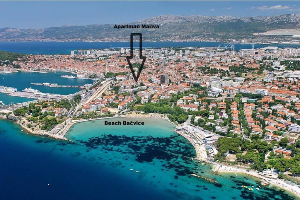 Apartment Mariva Split Eksteriør billede
